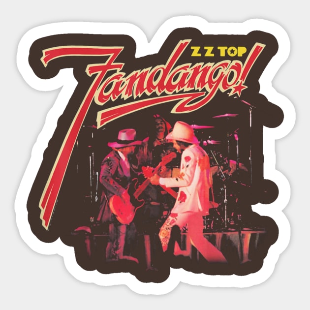 Fandango ZZ Top Sticker by Kocekoceko